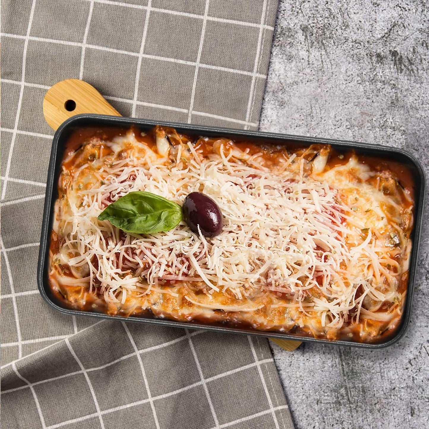 Vesteel Loaf Pan Set of 3, 9x5 Inch Nonstick Bread Pans with Stainless Steel Core, Metal Toast Baking Pans for Bread Meatloaf Brownie and Lasagna Cake, Non Toxic & Rust Proof