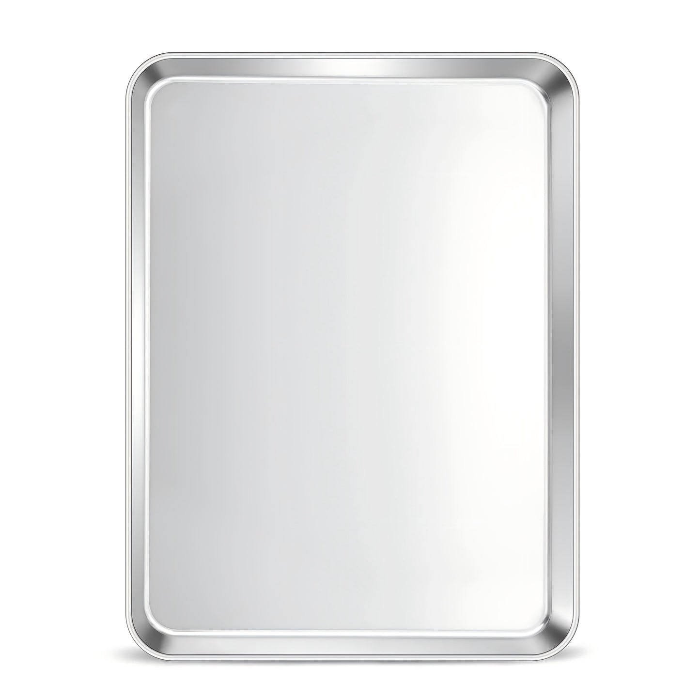 VeSteel 17.7” x 13” Baking Cookie Sheet, Stainless Steel Rectangle Baking Pan Oven Tray, Dishwasher Safe